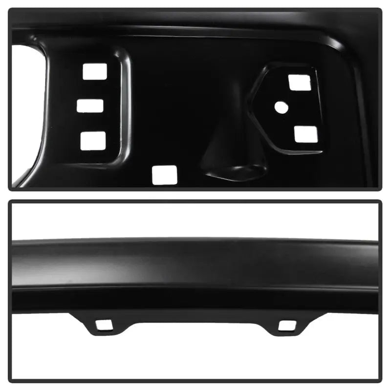 Spyder Ford F150 09-14 w/Fog Light Hole Front Bumper - Black (OEM # 9L3Z17757DPTM) - Truck & Automotive
