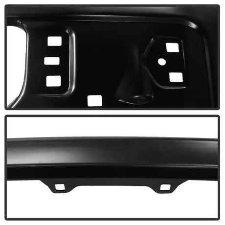 Spyder Ford F150 09-14 w/Fog Light Hole Front Bumper - Black (OEM # 9L3Z17757DPTM) - Truck & Automotive