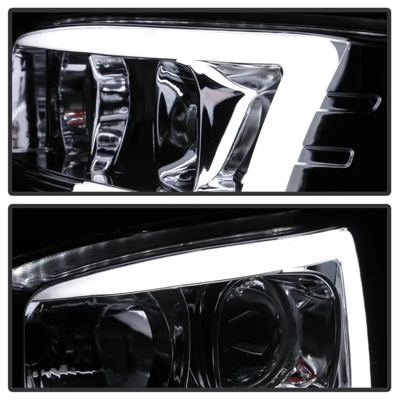 Spyder GMC Sierra 1500/2500/3500 99-06 V2 Projector Headlights - DRL - Chrome PRO-YD-CDE00V2-LB-C 