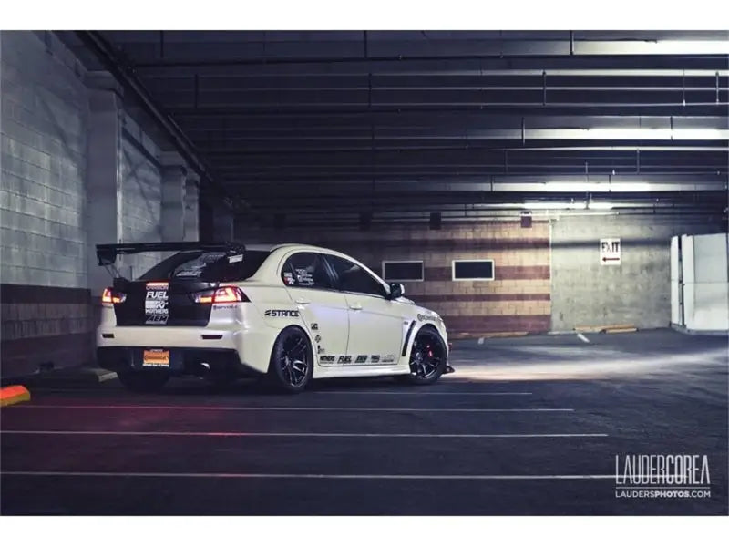 Spyder Mitsubishi Lancer/Evolution X 08-14 LED Tail Lights Blk ALT-YD-MITEVO1008-LED-BK - 5030375