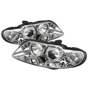 Spyder Pontiac GTO 04-06 Projector Headlights LED Halo Chrome High H1 Low PRO-YD-PGTO04-HL-C - Truck & Automotive