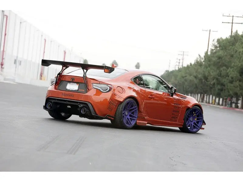 Spyder Scion FRS 12-14/Subaru BRZ 12-14 Light Bar LED Tail Lights Black ALT-YD-SFRS12-LBLED-BK - Truck & Automotive