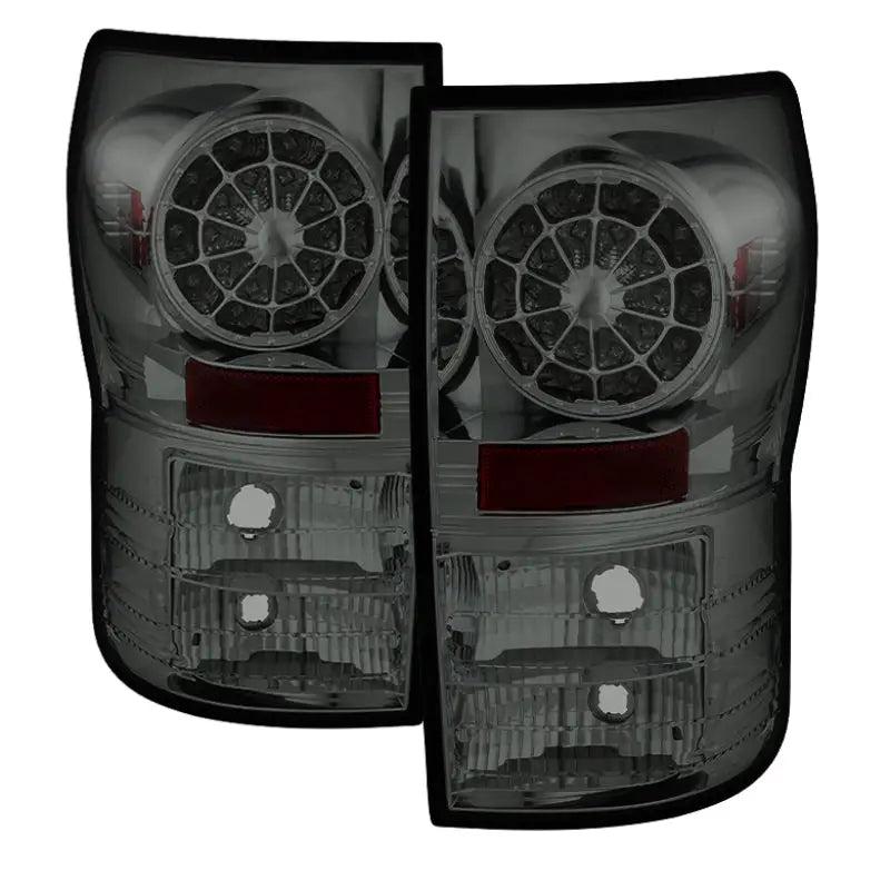 Smoked LED tail lights for Toyota Tundra 07-13, stylish tail lights upgrade