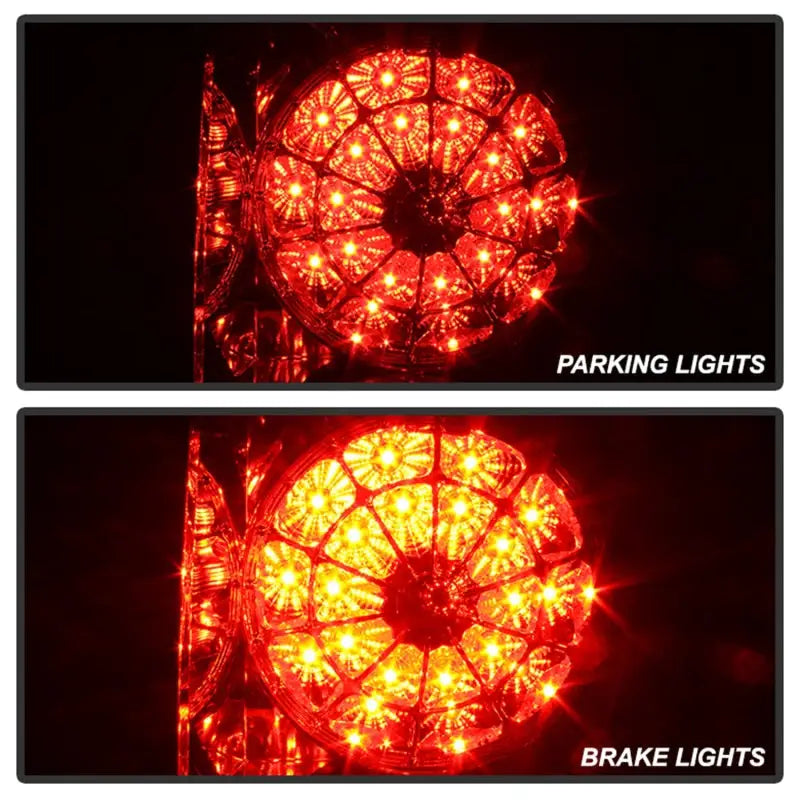 Illuminated LED tail lights for Toyota Tundra 07-13, smoked style, easy upgrade