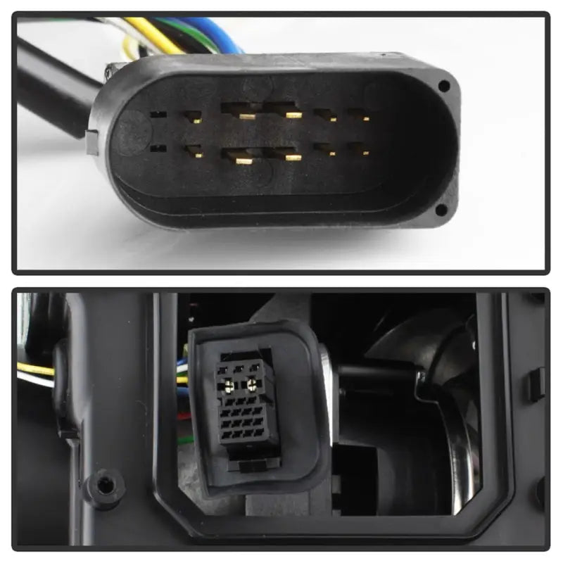 Spyder Volkswagen GTI 06-09/Jetta 06-09 Xenon/HID Model Only - DRL Black PRO-YD-VG06-HID-DRL-BK - Truck & Automotive