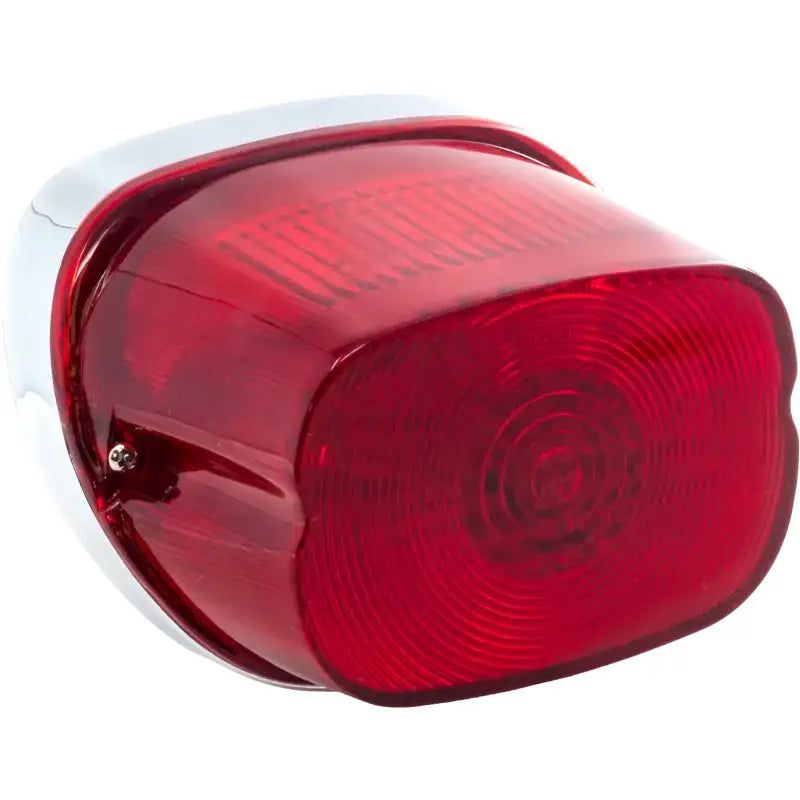 Sqaureback Led Tailight Red Lense Hardwire - Powersports