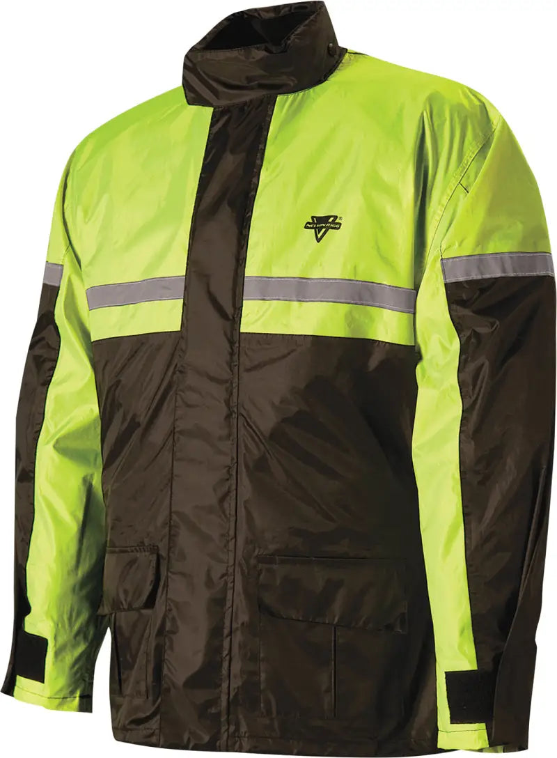 SR-6000-HVY-07-4XL Sr 6000 Stormrider Rain Suit Black/Hi Vis 4x - SR-6000