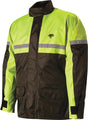 SR-6000-HVY-07-4XL Sr 6000 Stormrider Rain Suit Black/Hi Vis 4x - SR-6000