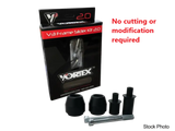 SR128 Vortex Frame Sliders V3 2.0 Blk Kaw - RV and Auto Parts