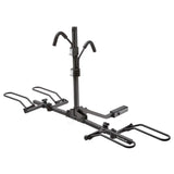 Black hitch-mounted sport rack Crest for bikes, SR2901BLR Sport Rack Crest 2 Locking