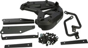 SR3105 Top Case Hardware for Motorcycle Luggage Mounting, Matte Black Hard Luggage Mount