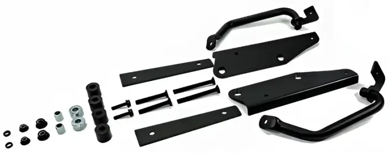 Black metal hardware kit for SR3112 Top Case for hard luggage mounting and hardware
