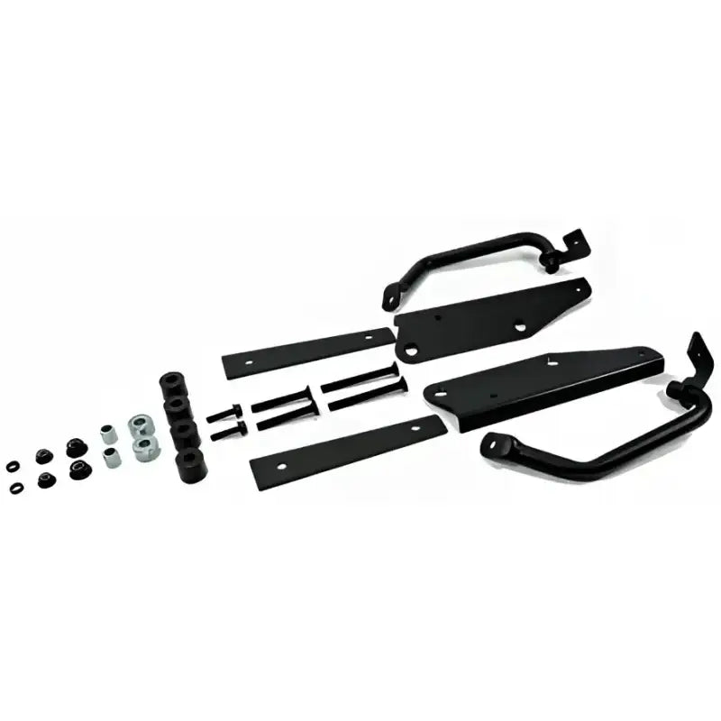 Black metal hardware kit for SR3112 Top Case for hard luggage mounting and hardware