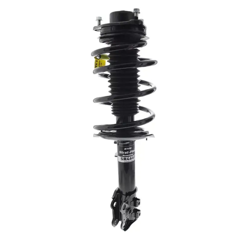 Black strut assembly with coil spring for SR4640 KYB Shocks Strut-Plus product