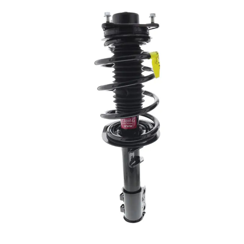 Black strut assembly with coil spring for SR4640 KYB Shocks Strut-Plus