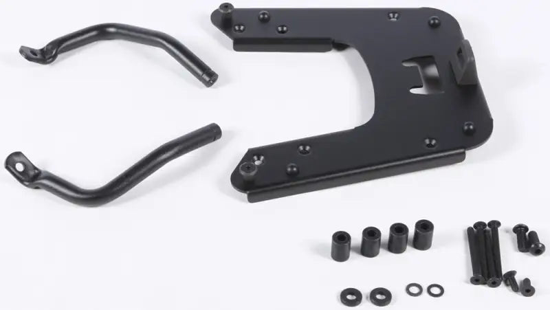 SR685 Top Case Hardware for motorcycle hard luggage mounting in matte black
