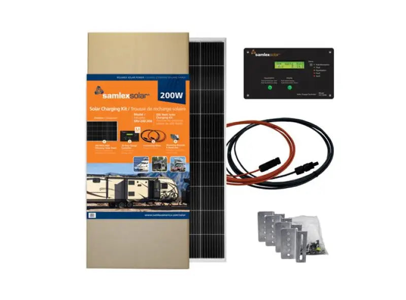 SRV-200-30A Samlex Amer 200 Watt Solar Charging Kit
