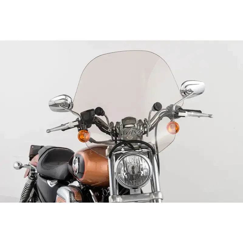 SS-10CHR-T SS 10 Viper W/S Smoke W/Chrome Hardware 7/8" & 1" 