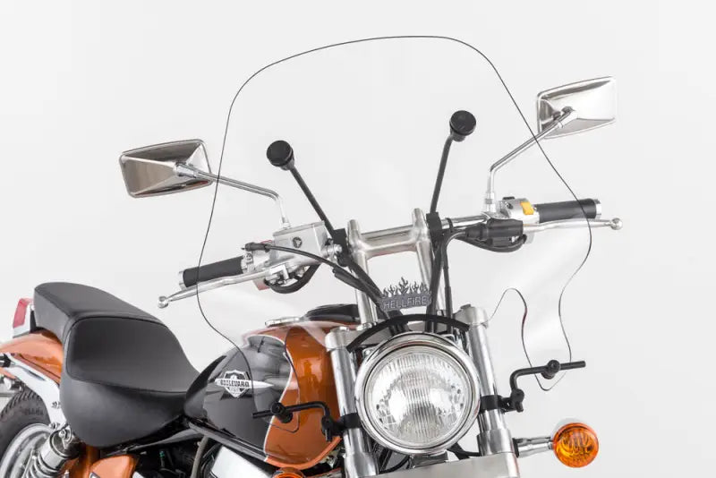 SS-24V-C SS 24 V Hellfire Windshield Clear 18"22" 
