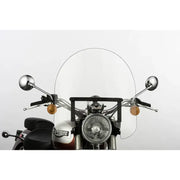 SS-30-17CFQB SS30 ClaSSic Windshield 17" Clear/Black 