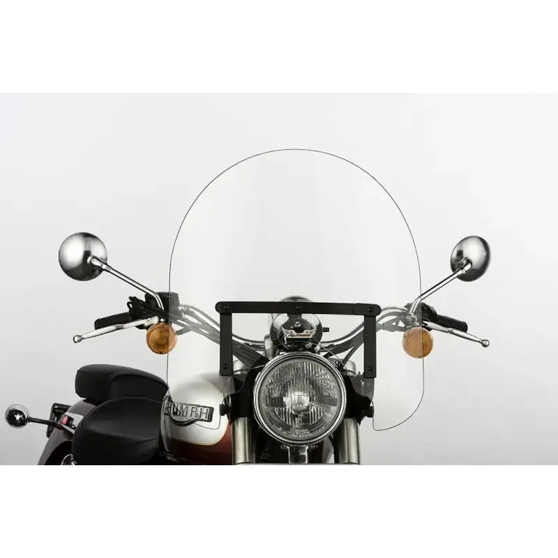 SS-30-17CFQB SS30 ClaSSic Windshield 17" Clear/Black 