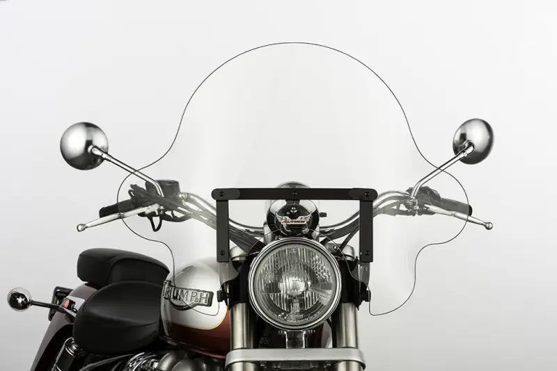 SS-32-16CFQB SS32 Falcon Windshield 16" Clear/Black 