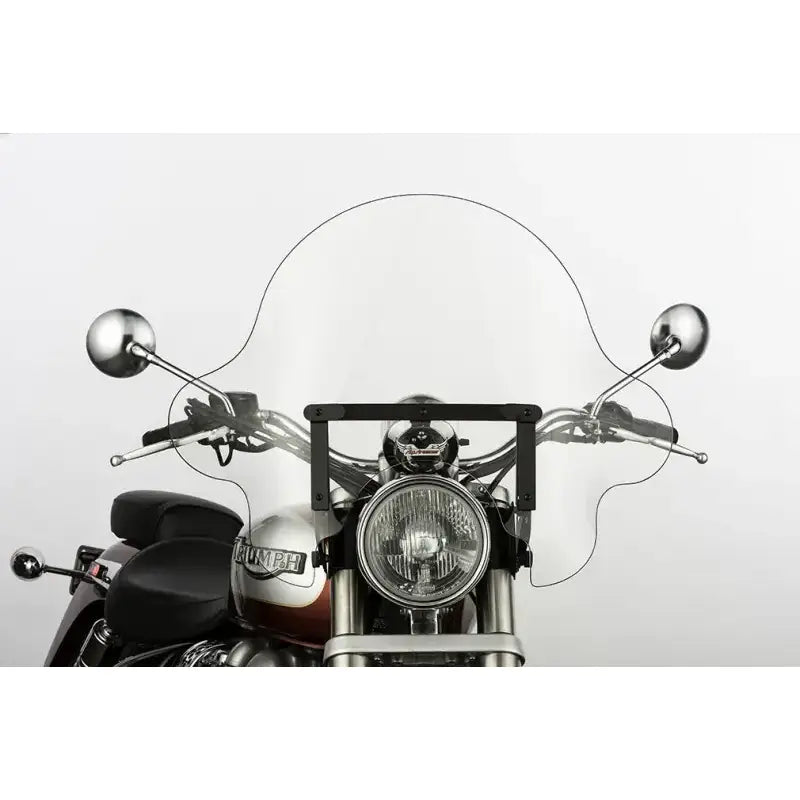 SS-32-16CFQB SS32 Falcon Windshield 16" Clear/Black 