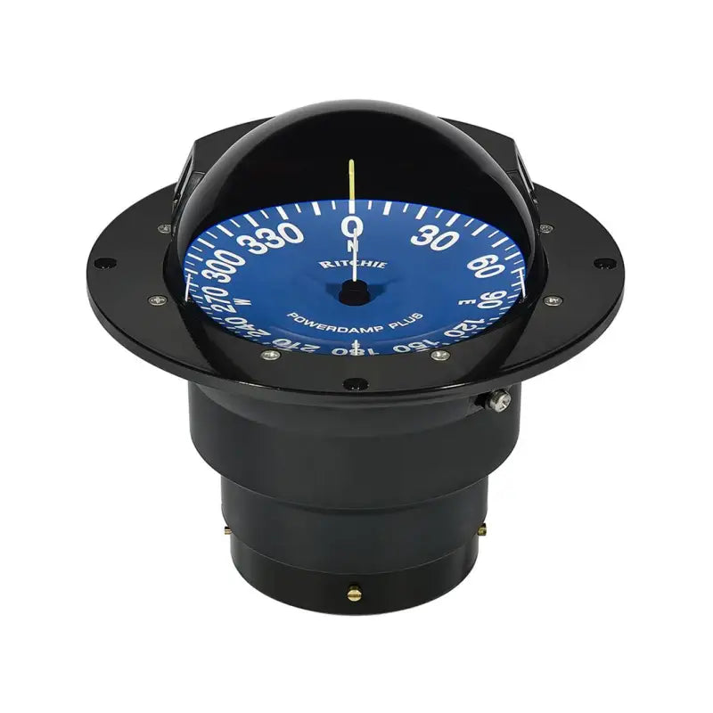 "SS-5000-12 Ritchie Navi Compass Flush Mount 5' Dial, Black with elegant finish for precise marine navigation and seamless integration, ideal for boating, RV, automotive, powersports, off-road, exterior and interior truck accessories, AVADA - Best Sellers, Must Haves"