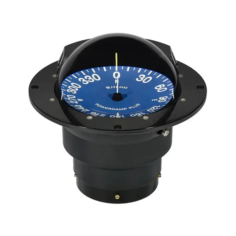 "SS-5000-12 Ritchie Navi Compass Flush Mount 5' Dial, Black with elegant finish for precise marine navigation and seamless integration, ideal for boating, RV, automotive, powersports, off-road, exterior and interior truck accessories, AVADA - Best Sellers, Must Haves"