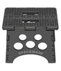 SS-9 Big Ant Folding Step Stool 9In by Spacemade, compact design, black, sturdy construction, non-slip surface, foldable for easy storage, supports up to 300 pounds.