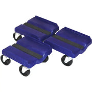 SS BLU Dolly 3 Piece Set (Blue) - Four Wheel