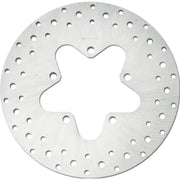 HARDDRIVE Ss Rear Rotor 11.5 Drilled Touring 86 99 Machined for Powersports
