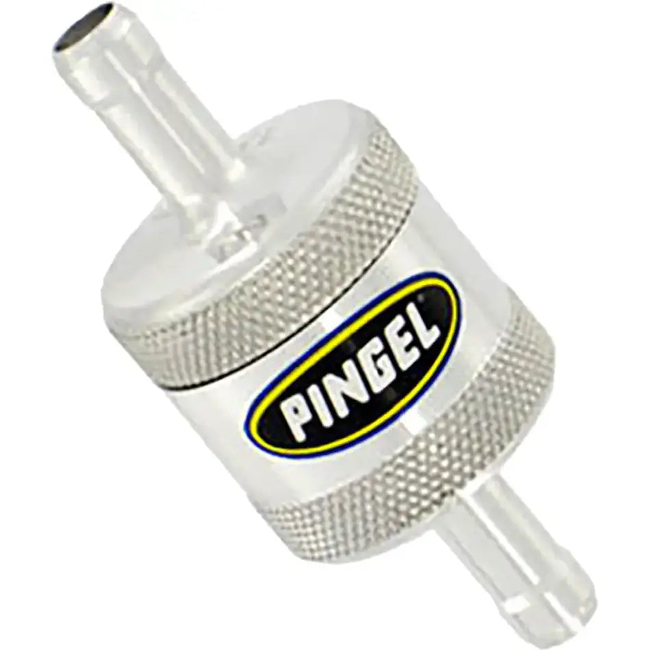 PINGEL ENT SS1P Fuel Filter Super Short Satin 5/16" In/Out