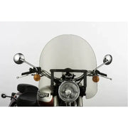 Ss30 Classic Windshield 17" Smoke/Taper Black