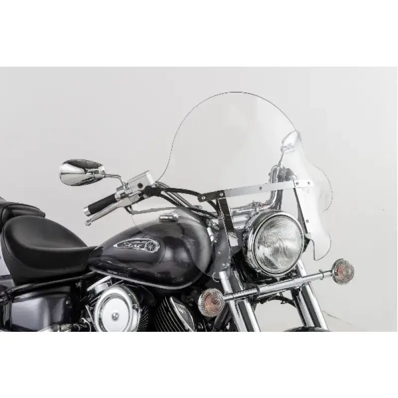 Ss32 Falcon Windshield 16" Clear/Chrome