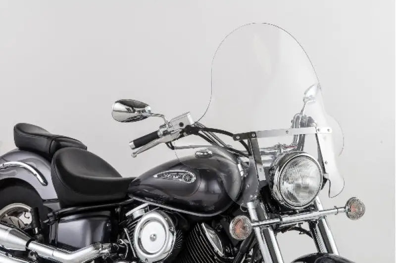 Ss32 Falcon Windshield 20" Clear/Chrome