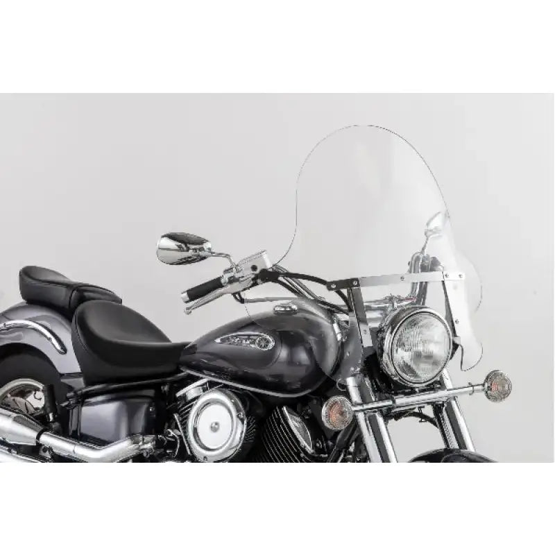 Ss32 Falcon Windshield 20" Clear/Chrome