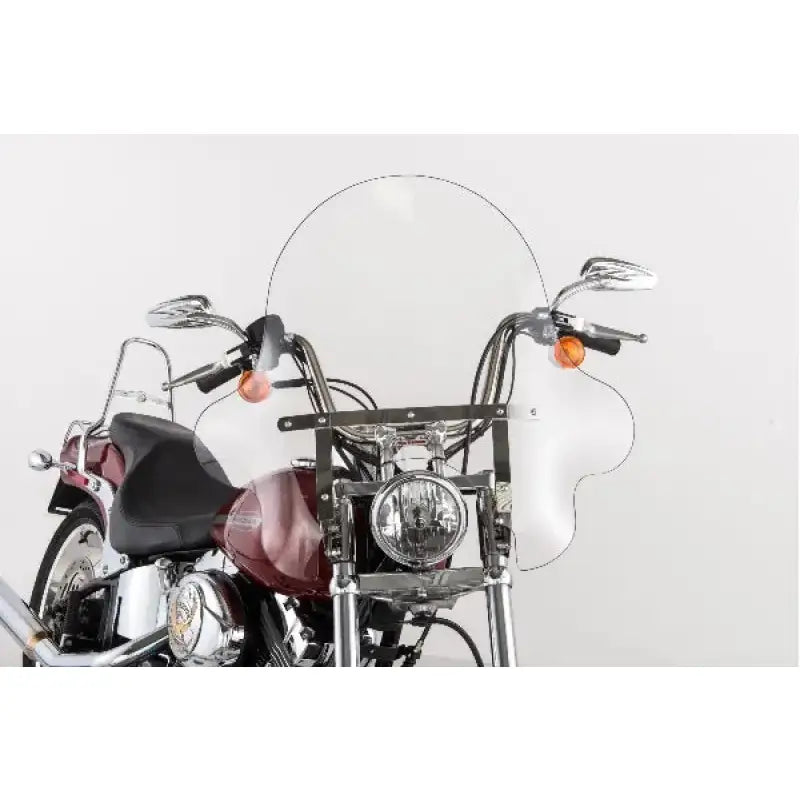 Ss32 Falcon Windshield 20" Clear/Chrome