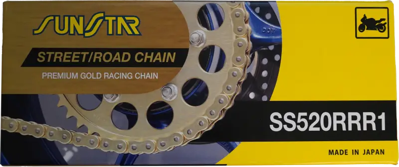 SS520RRR1-116 Chain Rrr1 Sealed 520x116 Gld/Gld - CHAIN RRR1 SEALED 520X120 GLD/GLD