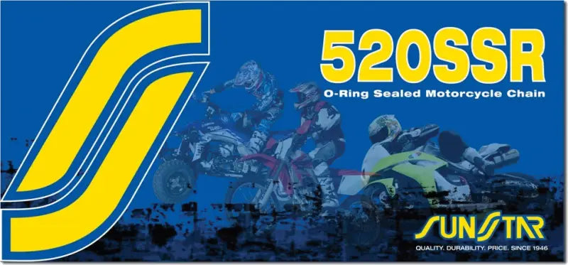 SUNSTAR SS520SSR-120 Chain Ssr Standard Sealed 520x120 Nat/Nat