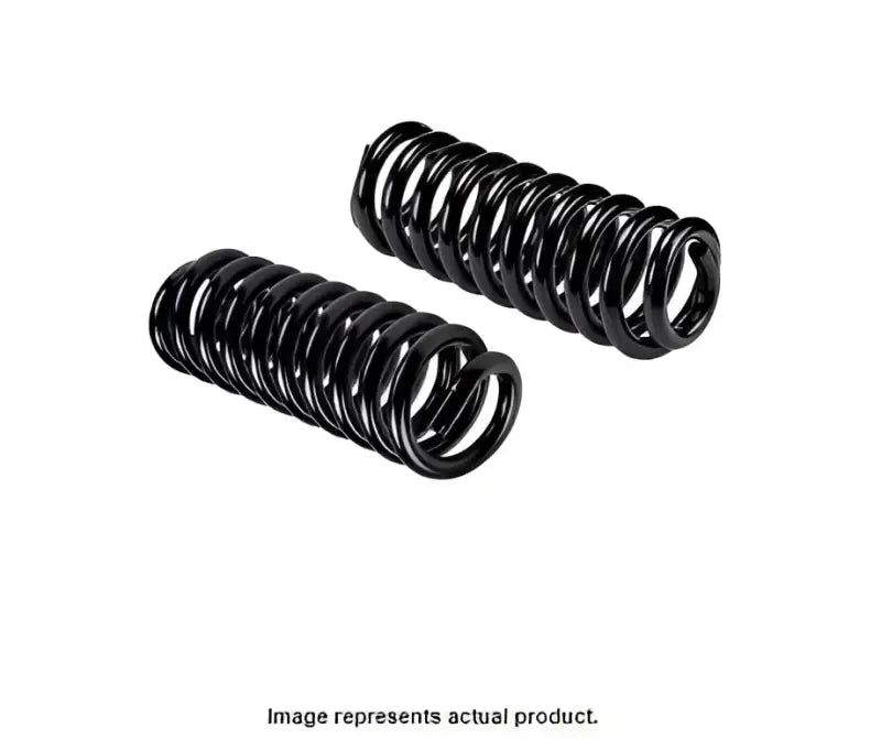 Two black SSC-30 Supersprings Supercoil #30 springs designed to enhance vehicle suspension stability and control.