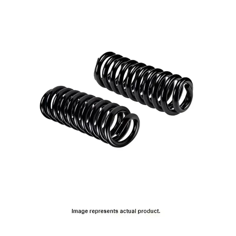 Two black SSC-30 Supersprings Supercoil #30 springs designed to enhance vehicle suspension stability and control.