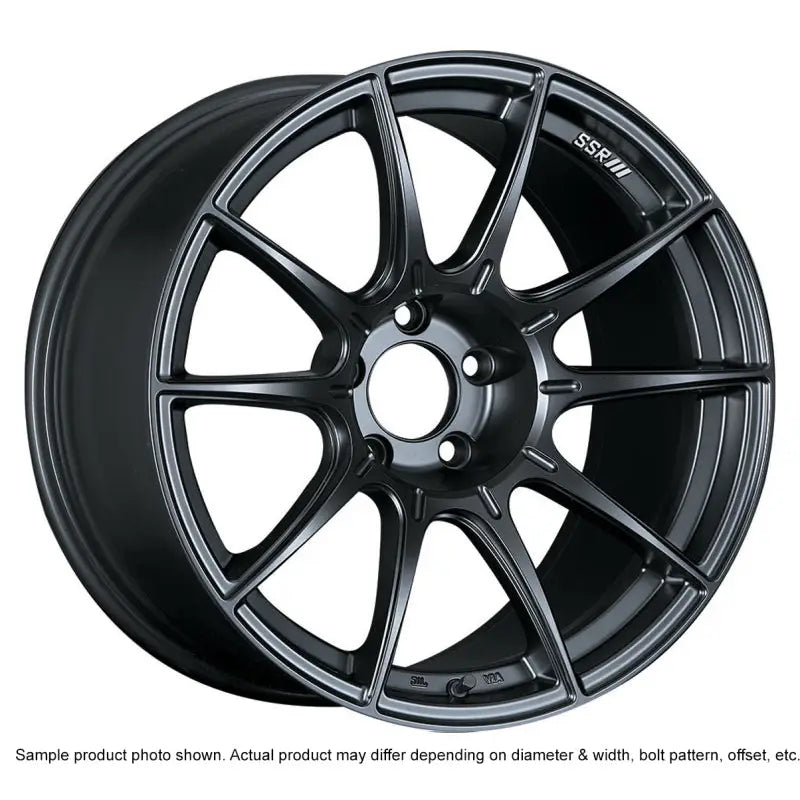 SSR XA18950+2205GMB SSR GTX01 18x9.5 5x114.3 22mm Offset Flat Black Wheel Evo 8 9 X / G35 / 350z / 370z