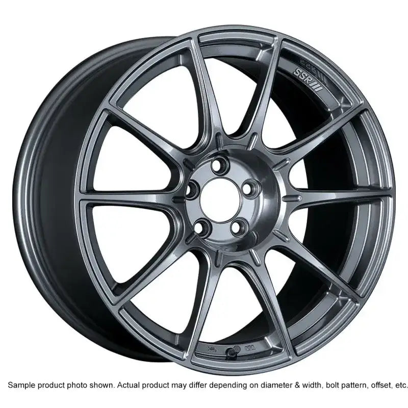 SSR GTX01 19x9.5 5x114.3 35mm Offset Dark Silver Wheel 04-08 TL / 93-98 Supra - Truck & Automotive