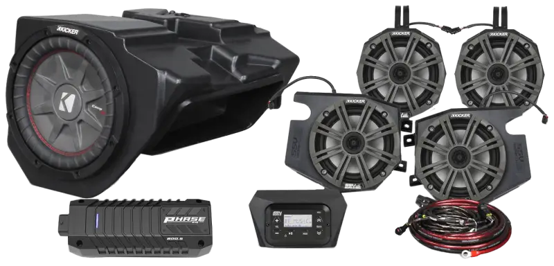 5 Speaker Plug And Play Kit Kicker