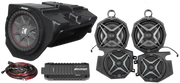 5 Speaker Plug And Play Kit W/ 8" Cage Pods Ride Command