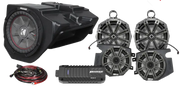5 Speaker Plug And Play Kit W/ 8" Cage Pods Kicker Ride Co