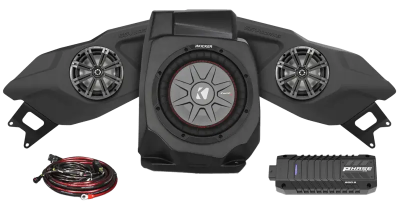 3 Speaker Plug And Play Kit Kicker Ride Command