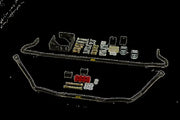 Automotive sway bar kit for Honda Civic CRX to improve ride stability