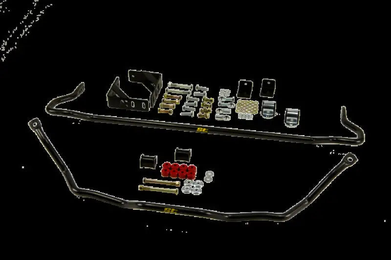 Automotive sway bar kit for Honda Civic CRX to improve ride stability